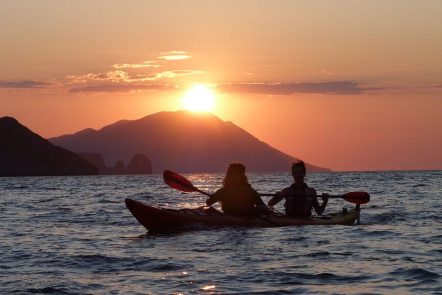 Milos: Sea Kayaking Trip at Sunset with Snack - Starting Point: Lagada Beach in Adamas