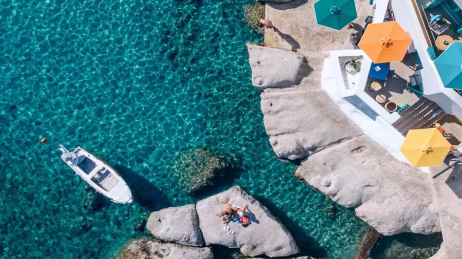 Milos: Small Group Yacht TourKleftiko Sarakiniko Poliegos - Embarkation at Agia Kiriaki Beach and Flexible Departure Times