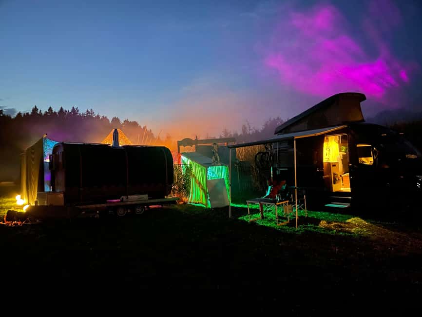 Mobile & Exclusive Snowsports Adventure with Sauna & Camper - Starting Point in Munich and Flexible Pickup