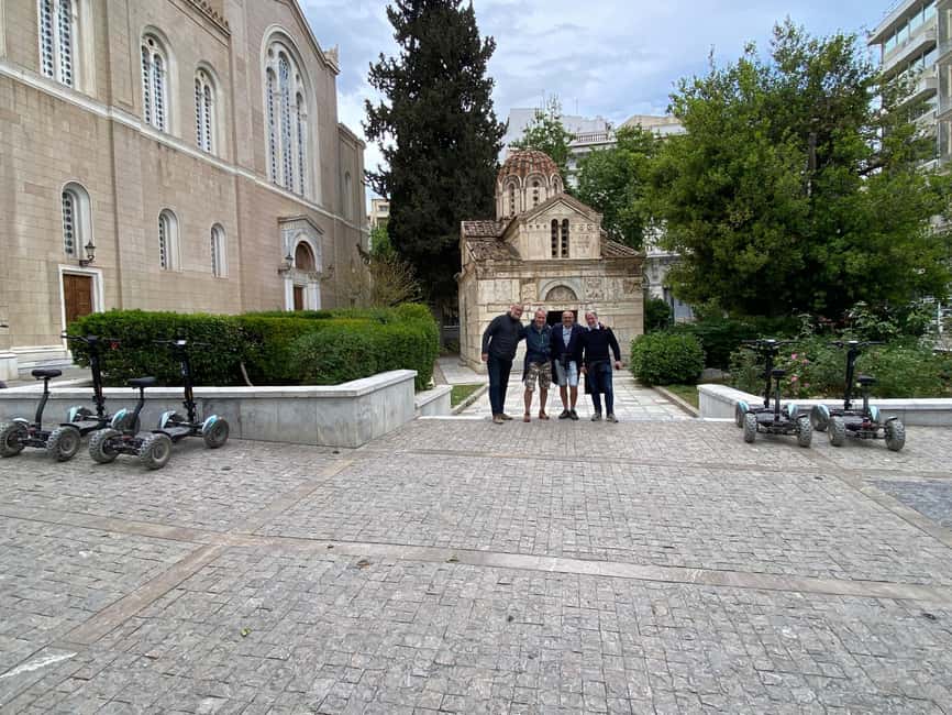Modern Athens Electric Four-Wheel Scooter Tour - The Convenient Starting Point in Plaka