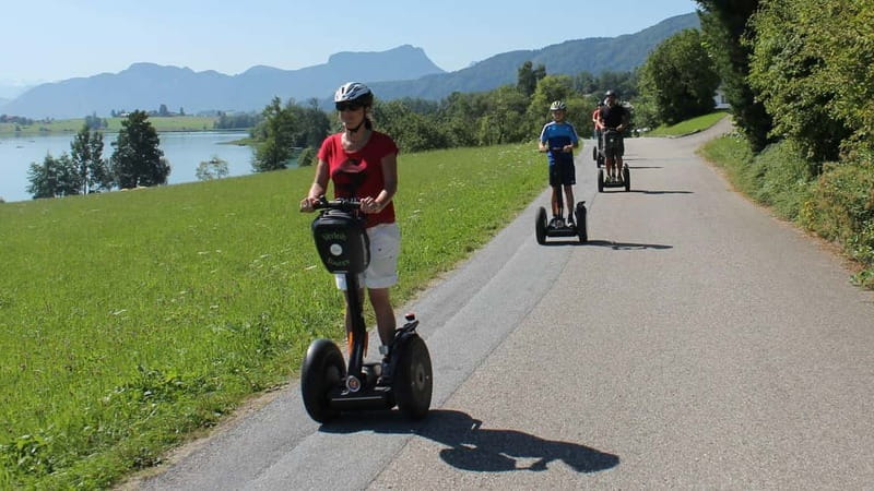 Mondsee: SEGWAY Irrsee tour (2.5 hours) - Riding Along Asphalted Paths through Meadows and Fields