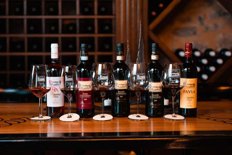 Montalcino: Vinyard Tour with Vertical Brunello Tasting - The Unique Vertical Brunello Tasting