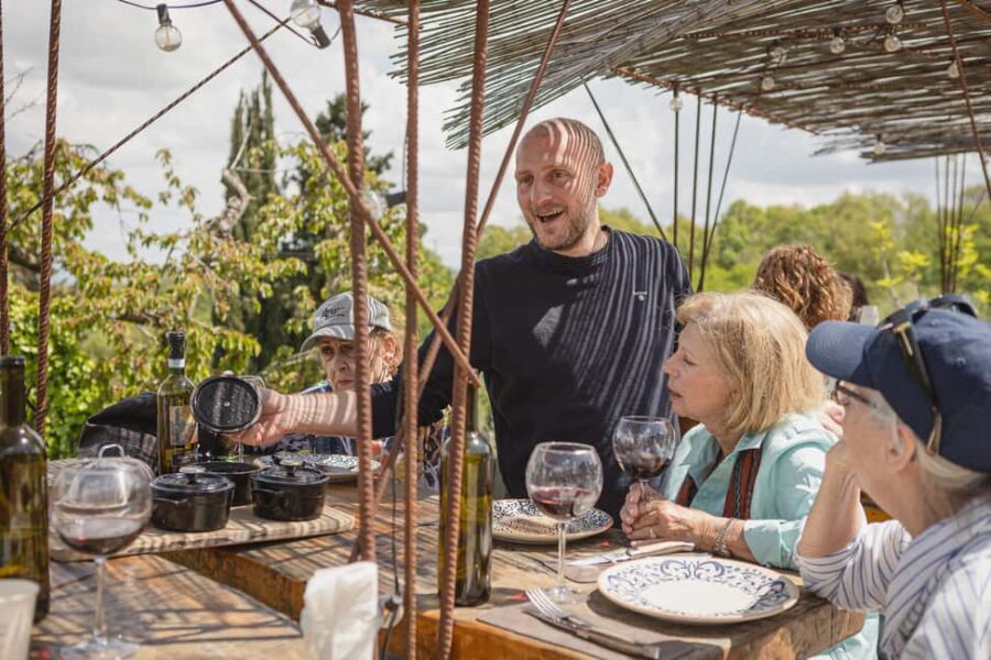 MONTEPULCIANO: TOUR AND LUNCH WITH OUR ARTISANAL PRODUCTS - Arriving at Podere della Bruciata for an Authentic Experience