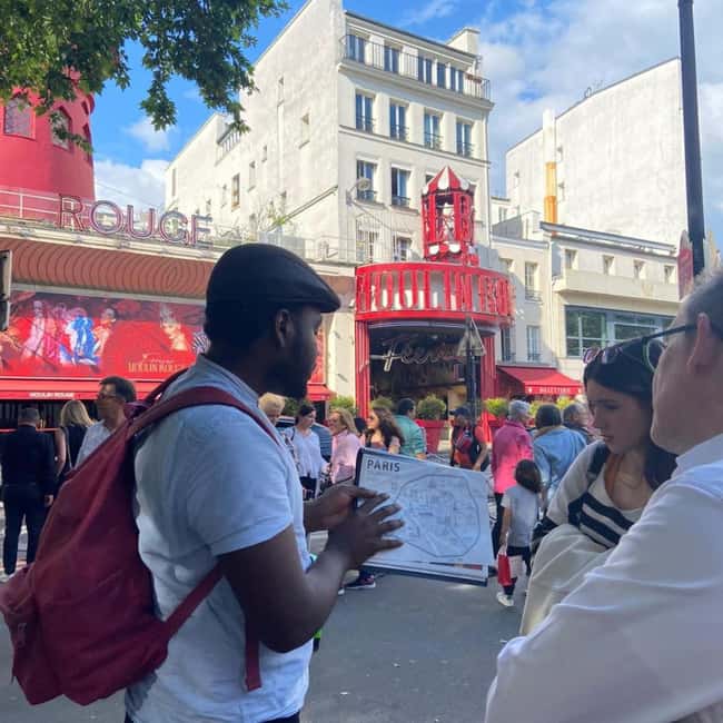 Montmartre and Sacré-Coeur tour with a Parisian - The Starting Point at Metro Blanche Sets the Tone