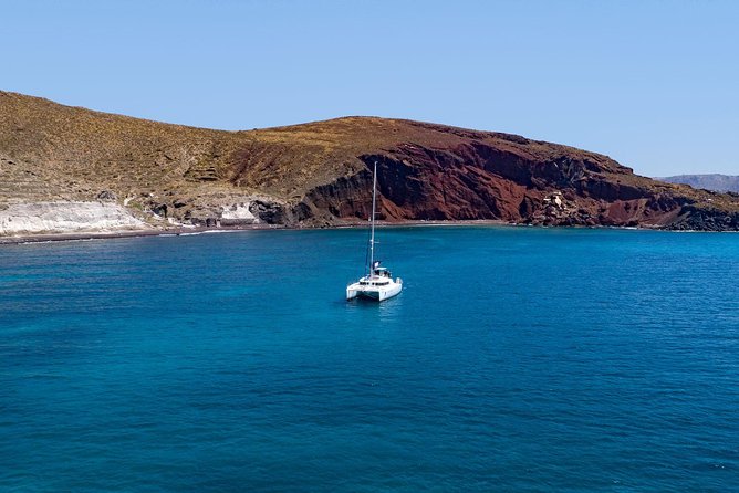 Morning Caldera Cruise with BBQ Meal and Drinks - Snorkeling at Red Beach with Included Equipment