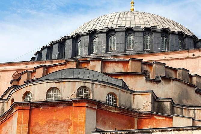Morning Istanbul: Half-Day Tour with Blue Mosque, Hagia Sophia, Hippodrome and Grand Bazaar - Hagia Sophia: The 8th Wonder of the World