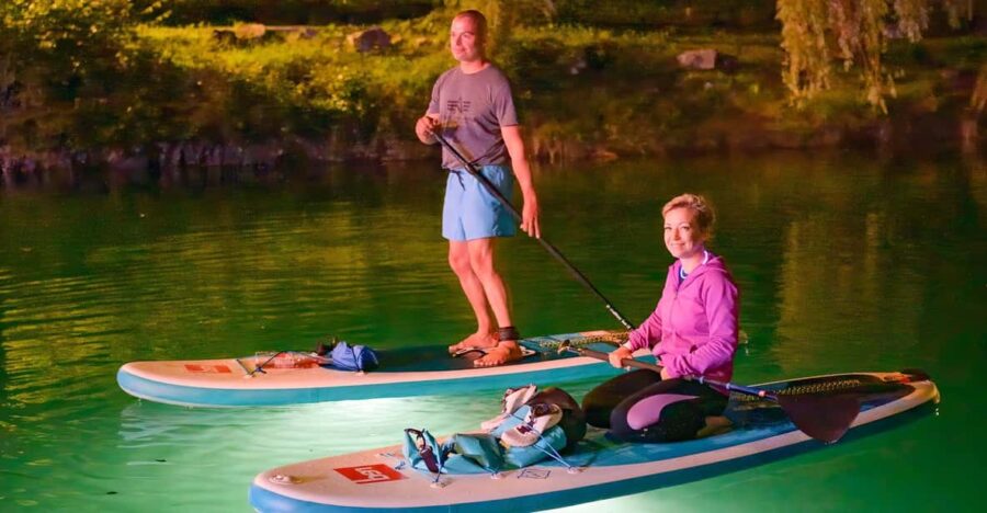 Most na Soci Evening SUP Excursion from Bovec - Paddling in the Light: The Most na Soci Riverside Experience