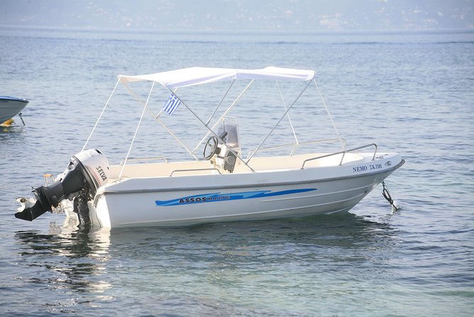 Motor boat hire in corfu Asso 4.85 - Self-Drive Freedom on Corfu’s Coastline