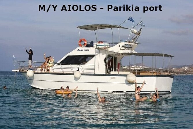 Motor Yacht Sea Tour Antiparos and Despotico from Parikia/Paros - Starting From Paroikia Marina for a Scenic Sea Adventure