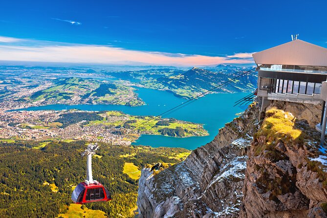 Mount Pilatus & Mount Rigi in just 1 Day! - The Boat Ride to Vitznau: A Waterway to Scenic Splendor