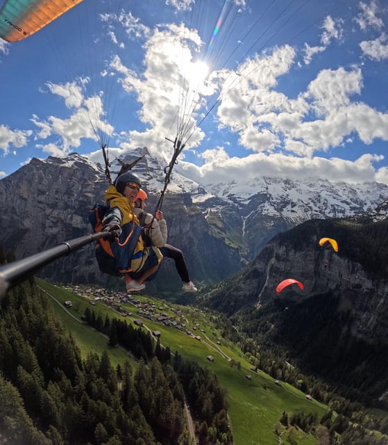 Mürren: Paragliding over Lauterbrunnen Cliffs and Waterfalls - Weather, Clothing, and Safety Tips