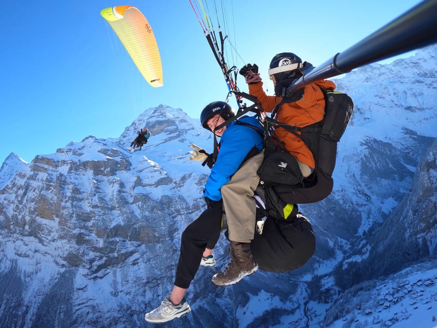 Mürren: Paragliding Panorama Tandem Flight Full Experience - Mürren: Starting Point at Murren Ski Resort