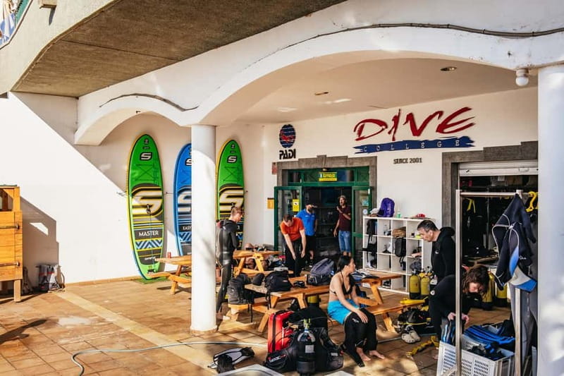 Museo Atlántico: Scuba Dive Lesson for Non-Certified Divers - How the Tour Arrives at Dive College Lanzarote for Pickup