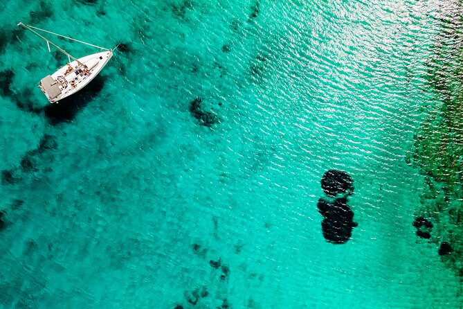 Mykonos 6hrs sailing cruise: Delos Rhenia with lunch & transfer - Rhenia Island: The Secret Paradise with No Inhabitants