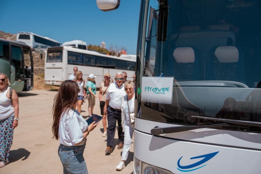 Mykonos: Beach Escape and Free Time in Mykonos Town - Departure Points and Transportation Logistics in Mykonos