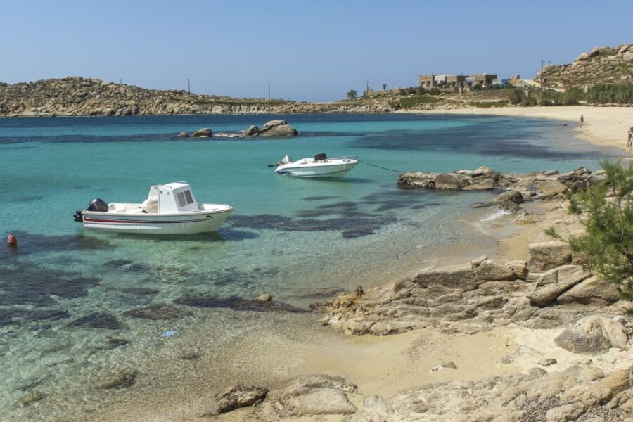 Mykonos: Full-Day South Coast Cruise - From Ornos Beach to the South Coast of Mykonos