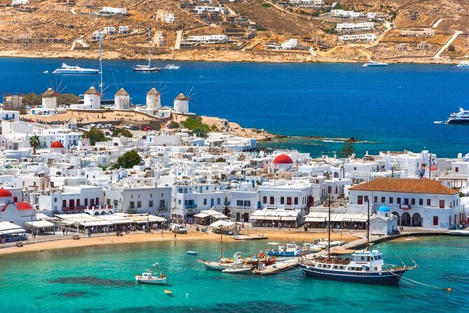 Mykonos Private Island Tour with Transfers and Greek Meal - Exploring Faros Armenistis for Sunset Views