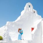 Mykonos Private Photoshoot - Starting Point at the Windmills of Mykonos