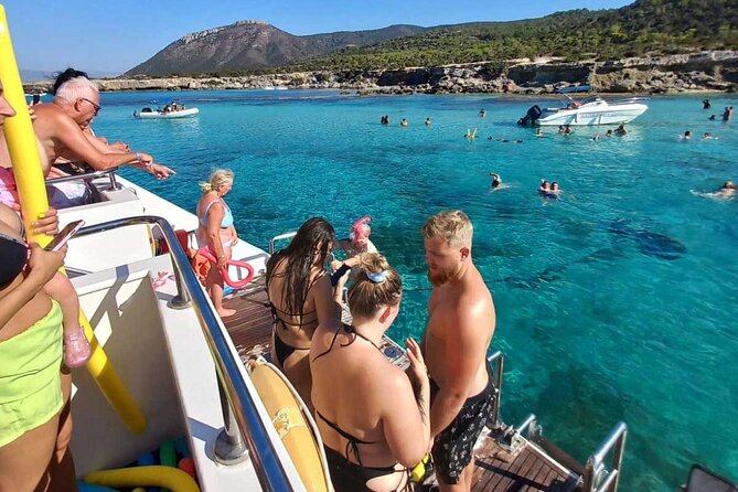 Nafsika II Half Day Cruise Swimming to blue lagoon water slide - Blue Lagoon: The Star Attraction