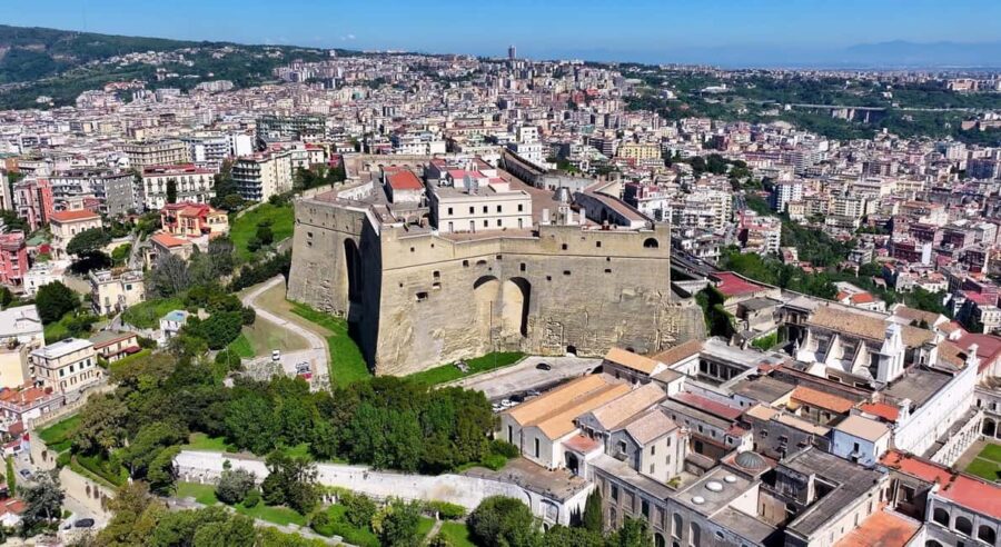 Naples from Above: Castel SantElmo Ticket & Audio Guide - Entering Castel Sant’Elmo and Its Unique Volcanic Construction