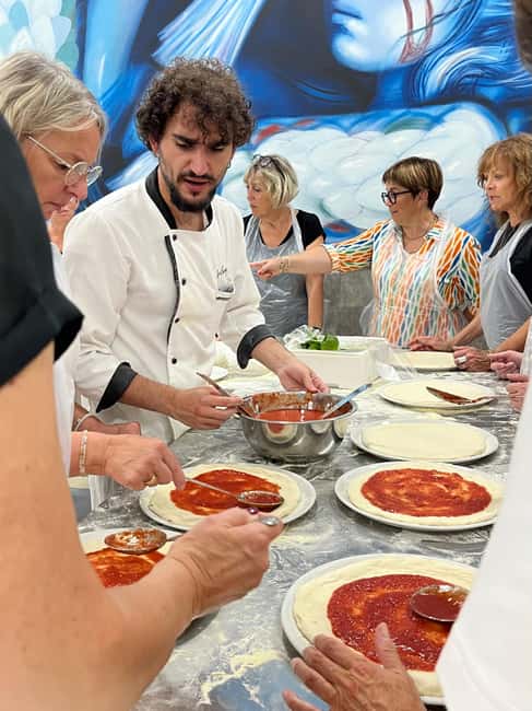 Naples: Pizza and Gelato Making Class - The Cozy Learning Space in Naples Center