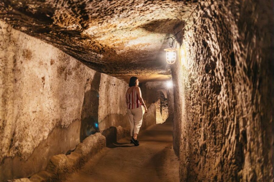 Naples: The Bourbon Tunnel Guided Tour with Entrance Ticket - The WWII and Fascist Artifacts
