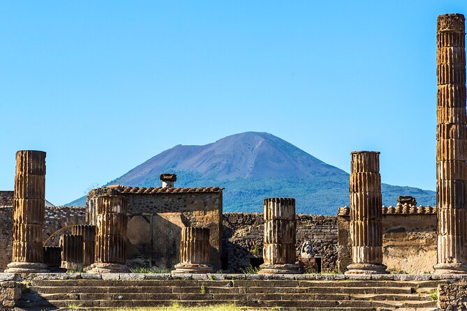 Naples to Sorrento with stop at Pompeii or Vice Versa - Comfortable Private Vehicle with Ample Space