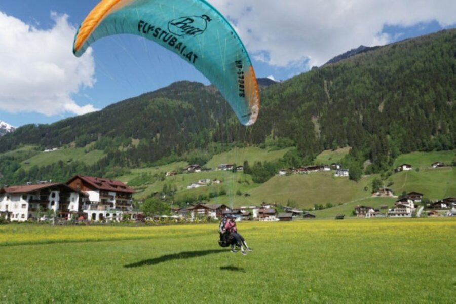 Neustift im Stubaital: Morning Paragliding Experience - Starting Point at the Fly-Stubai Information Stand