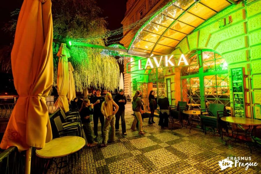 New Year's Eve Dinner and Party by Prague's Charles Bridge - The Venue Under Charles Bridge: Lávka Restaurant
