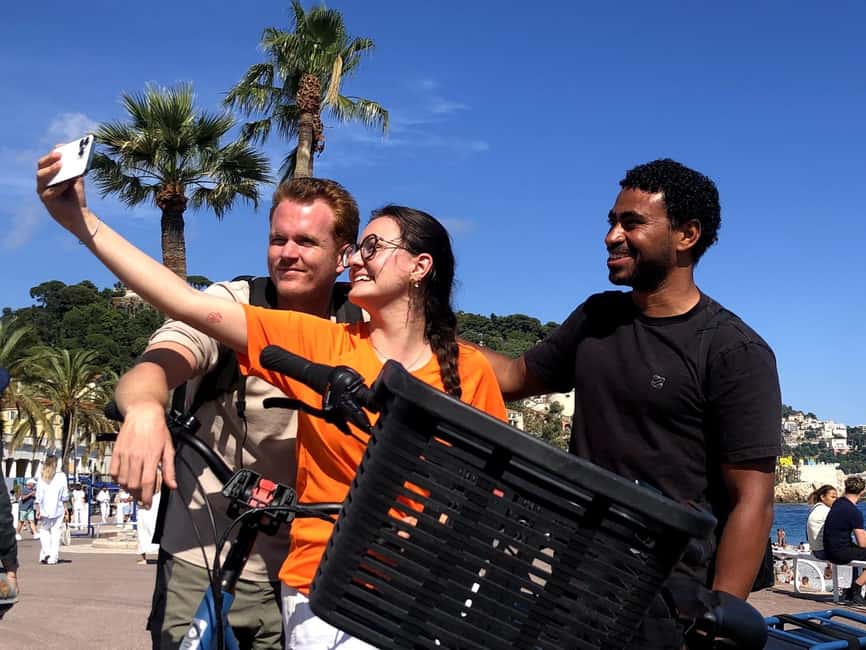 Nice and its panoramics surroundings on e-bike - The Tour Starts at a Flexible Meeting Point in Nice