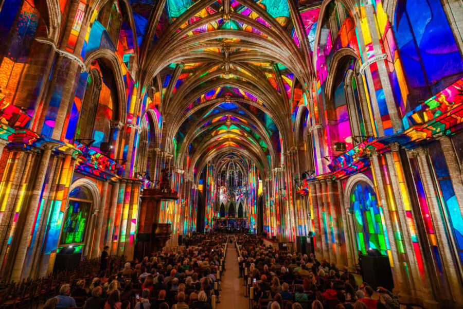 Nice Basilica: New Sound and Light Show LUMINISCENCE - The Basilica of Notre-Dame-de-l’Assomption: A Historic Venue