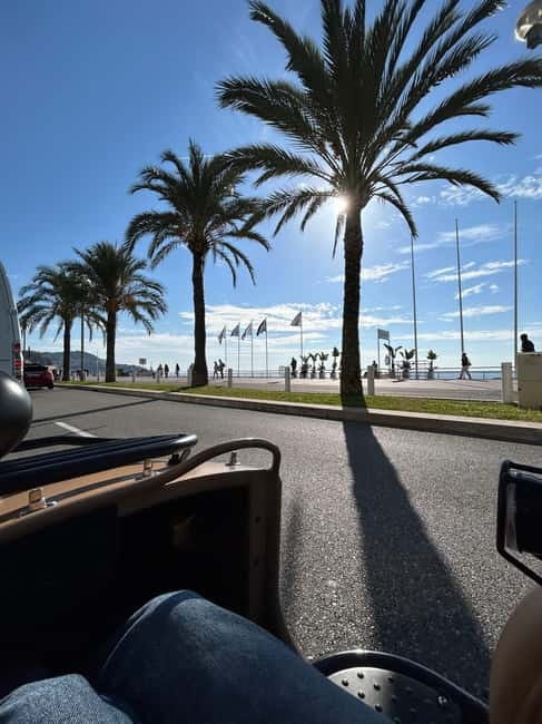 Nice: City Tour by Sidecar - Visiting Place Masséna and Admiring the Apollo Statue