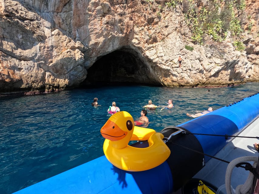 Nice: Mala Caves, Villefranche & Snorkeling Boat Tour - Exploring Villefranche for 45 Minutes