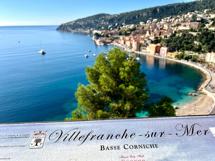 Nice: Villefranche Guided Electric Bike Tour - Scenic Views from Fort Mont Alban and Mont Boron