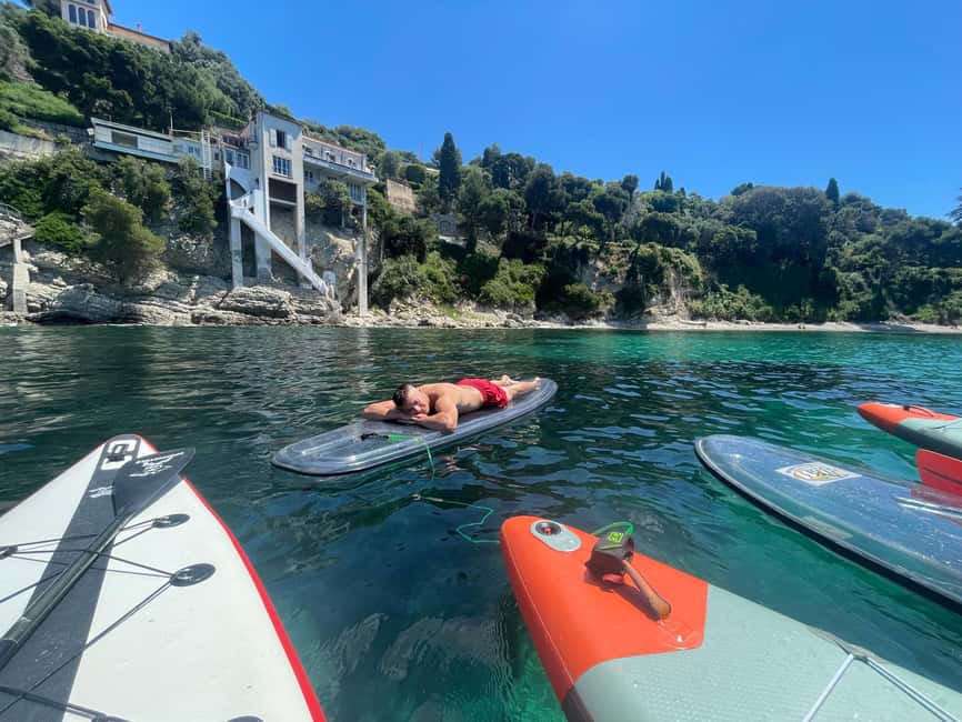 Nice: Villefranche-sur-Mer E-Bike and Paddleboard Tour - Pedaling to Villefranche-sur-Mer and Beachside Break