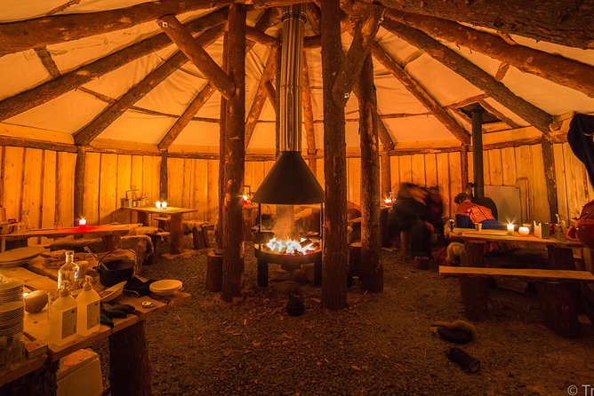 Night Reindeer Sledding with Camp Dinner and Chance of Northern Lights - Inside the Sami Hut: Food, Stories, and Music