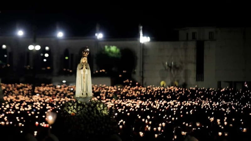 Night tour of Fatima Candlelight Procession - Visiting the Basilica of Our Lady of the Rosary