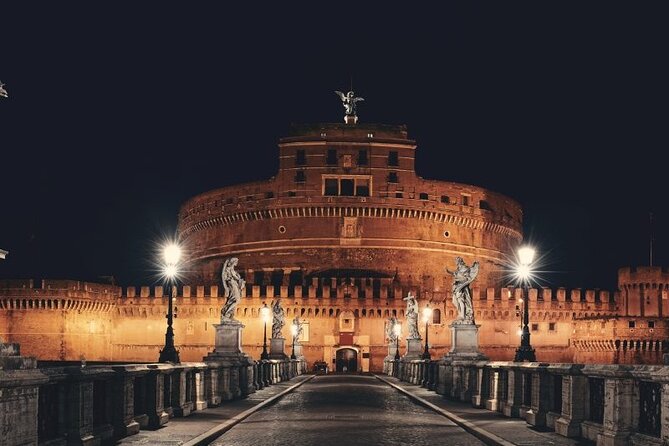 Nightscape Elegance: Rome After Dark with Golf Cart - Riding in a Comfortable, Eco-Friendly Golf Cart