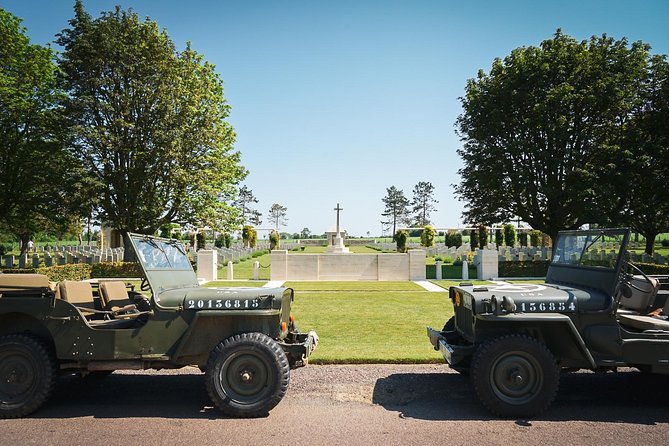 Normandy WW2 British Jeep Tour - Exploring the Normandy Coast in an Authentic WWII Willys Jeep