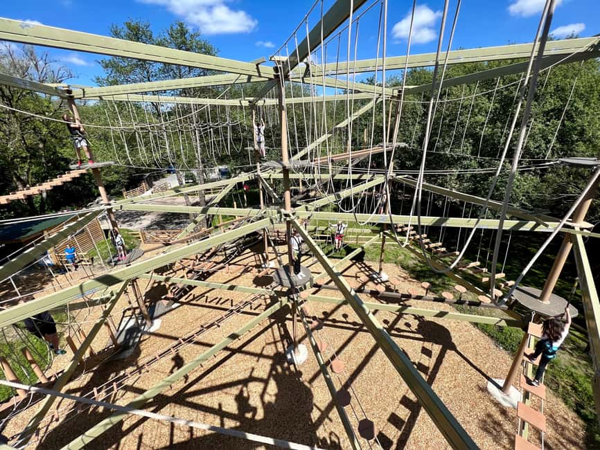 North Devon: SkyTrail High Ropes Course - Location and Setting of the SkyTrail High Ropes Course