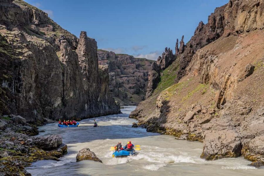 North Iceland: Europes Wildest Rafting in DRYSUIT - Launching from Viking Rafting in North Iceland