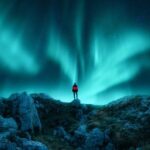 Northern light hunt in Tromsø. WiFi included - Riding in a Mercedes Sprinter Minibus through Arctic Landscapes