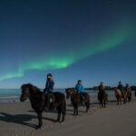 Northern light on horseback - Riding Icelandic Horses Along the Arctic Coast