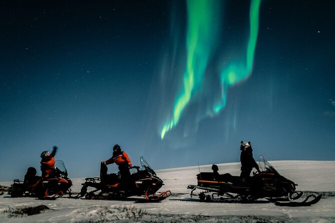 Northern Lights Adventure By Snowmobile - The Route to Beskardes and Scenic Stops