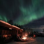 Northern Lights Husky Visit - Exploring the Aurora Camp and Husky Kennel