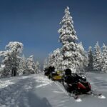 Northern Lights Tour Snowmobile Driving - Driving Snowmobiles in Finland’s Winter Wilderness