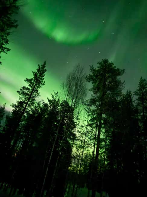 Northern Lights Tour with BBQ and Drinks - The Experience at the Campsite with Campfire BBQ