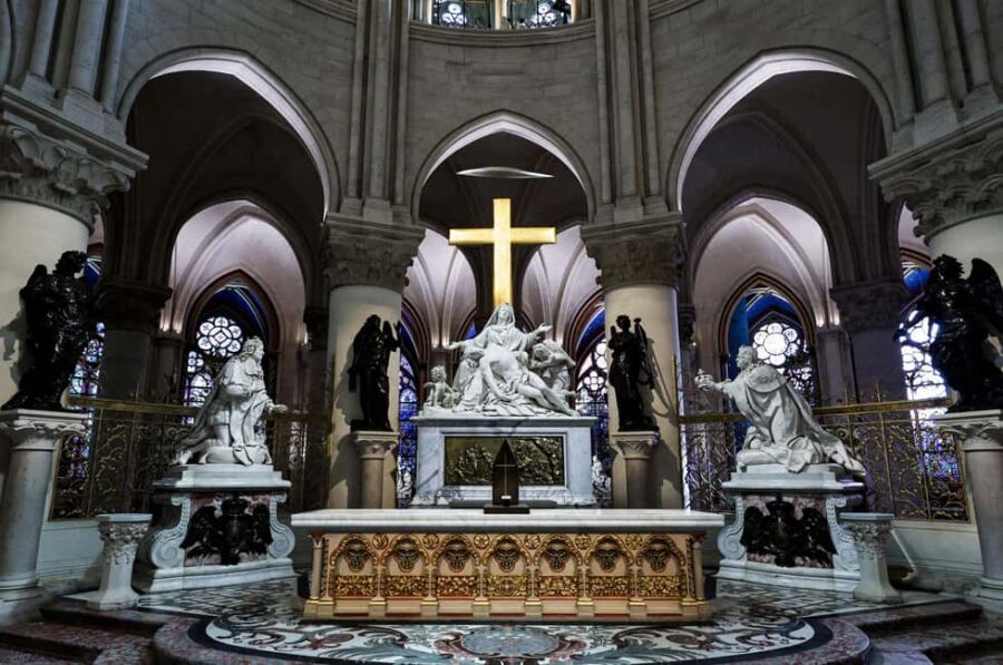 Notre-Dame Interior Highlights with Free Entry (Max 5) - Exterior Introduction: Stories Behind Notre-Dame’s Facade and Sculptures