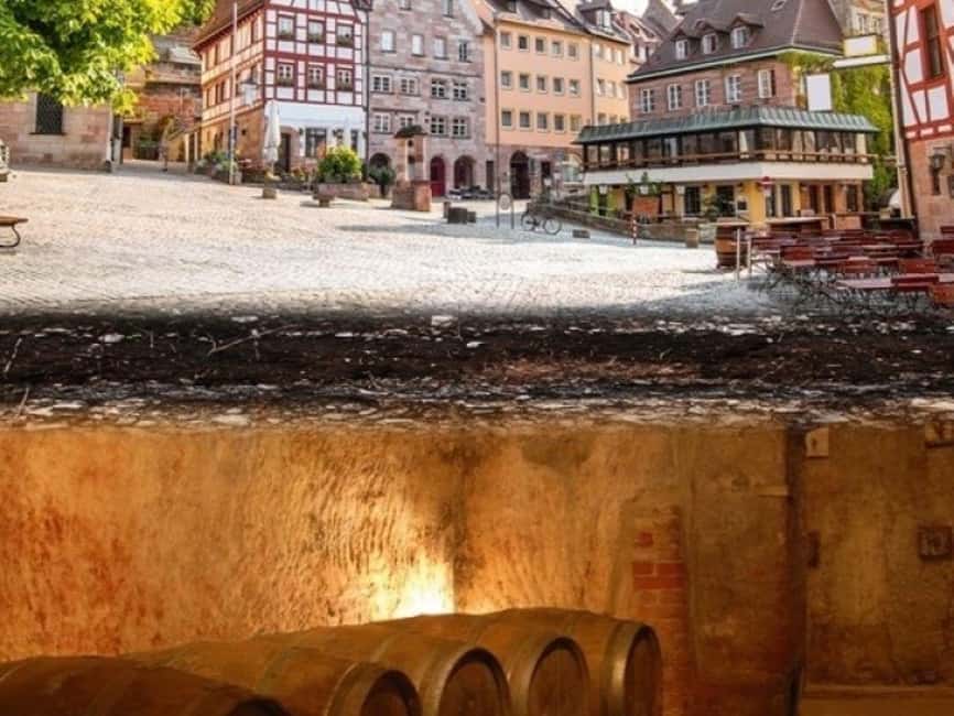 Nuremberg: Historical Rock Passages Tour - Visiting the Brewery and Whiskey Warehouse