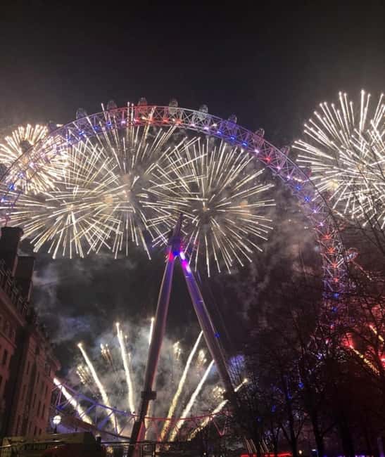 NYE Fireworks Celebration at London Eye's County Hall - The Riverside Room: A Prime Spot for NYE Fireworks